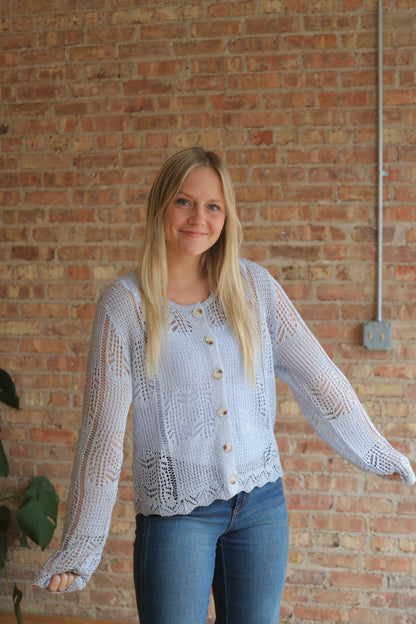 Steel Patch Cardigan