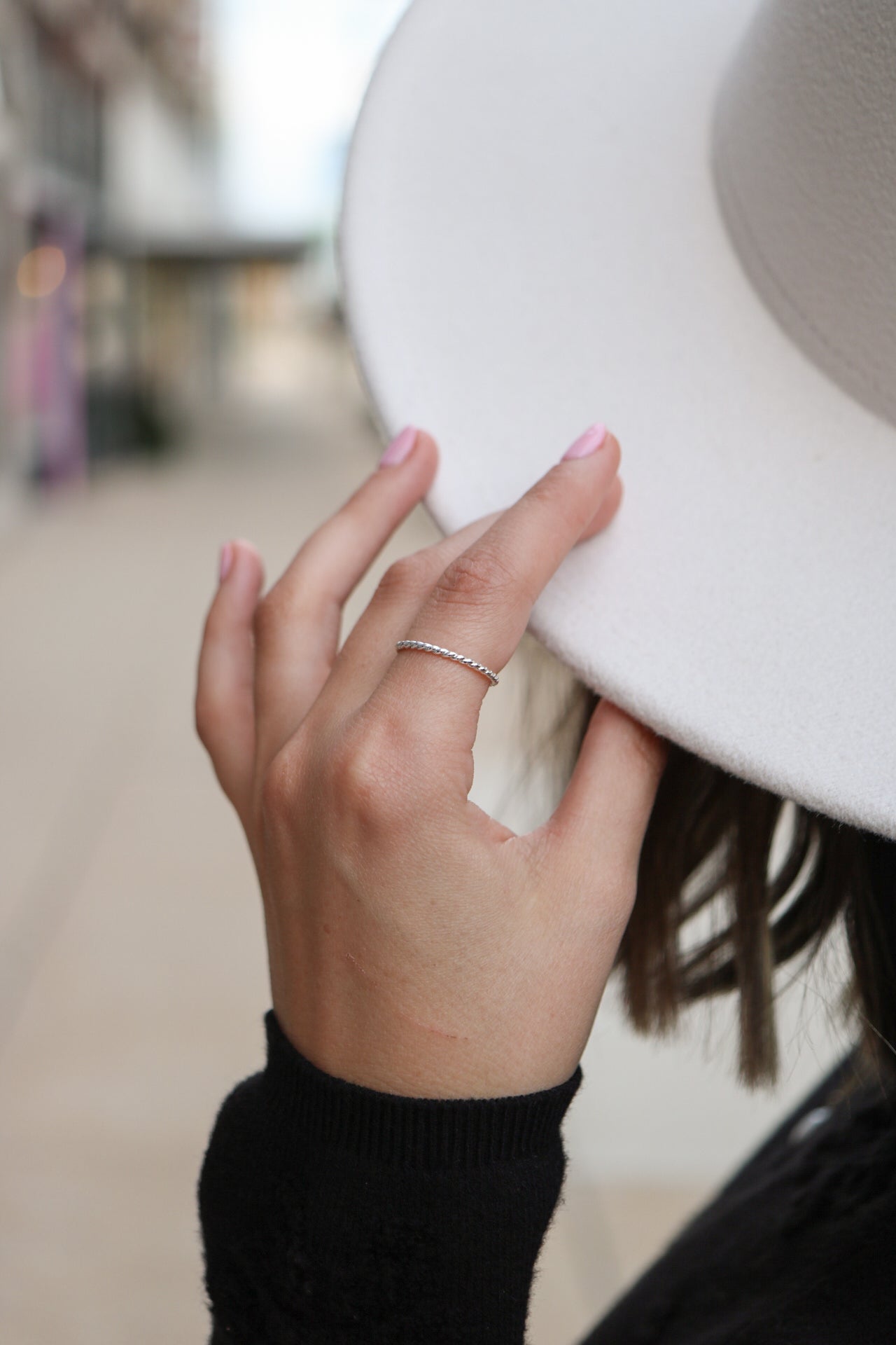 Twisted Stacking Ring