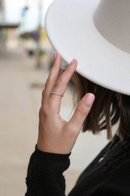 Twisted Stacking Ring