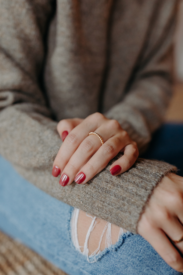 Thick Twisted Ring