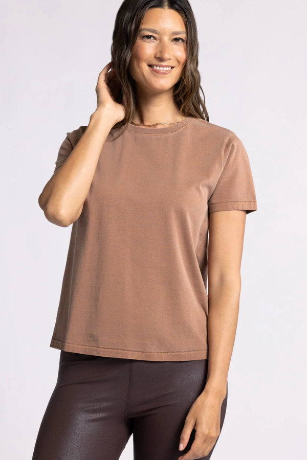 Asher Tee: Terracotta