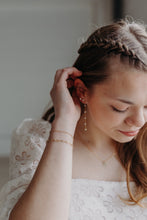 Load image into Gallery viewer, Pearl Backdrop Earring

