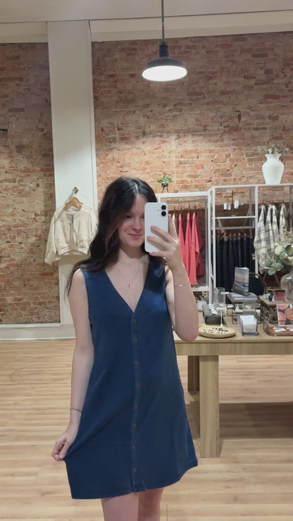 Solace Denim Mini Dress