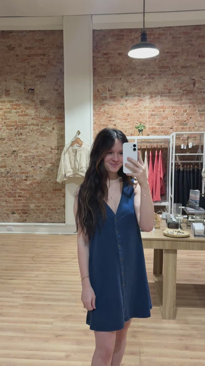 Solace Denim Mini Dress
