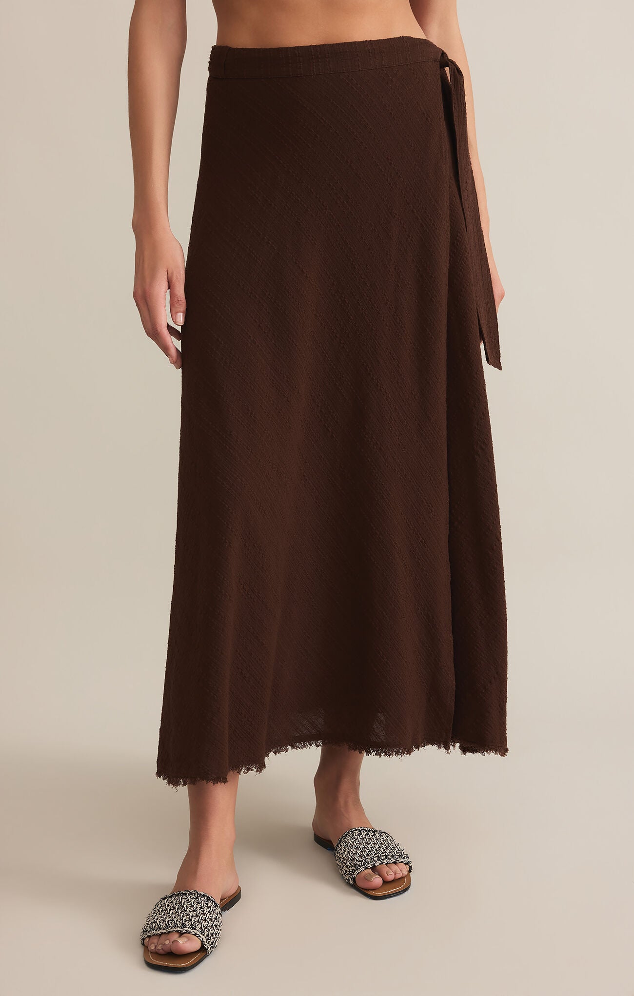 Espresso Midi Skirt