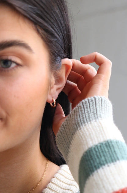 12mm Hoop Earrings