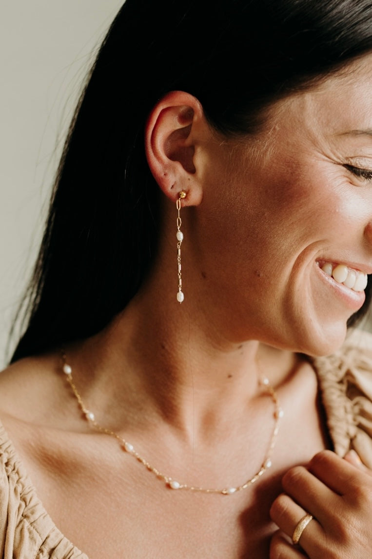 “MK” Earrings