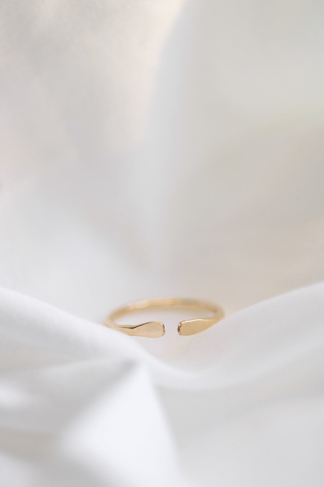 Hammered Cuff Ring
